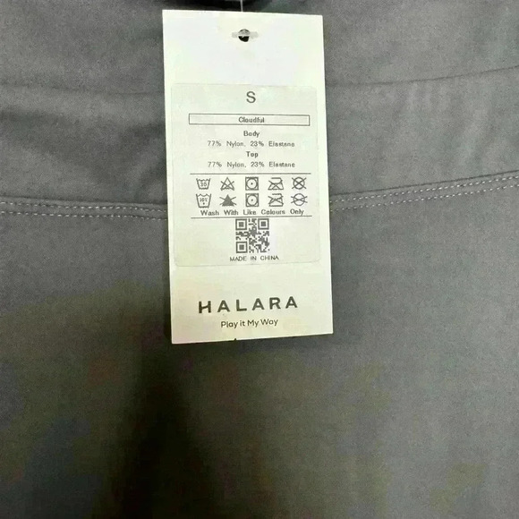 HALARA IN MY FEELS CLOUDFUL CROSSOVER COLOR BLOCK LEGGINGS SIZE S - Picture 5 of 10